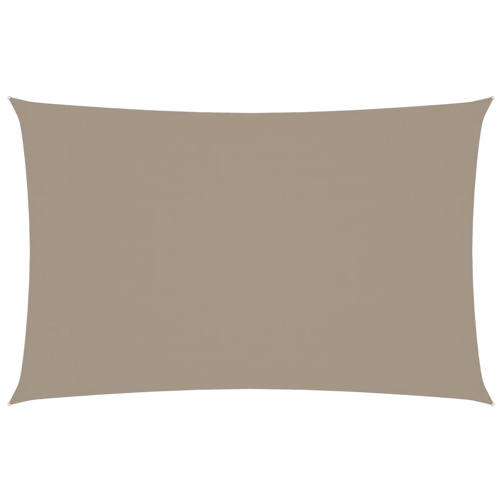 Vidaxl Sunshade rectangulaire 2x5 m oxford tissu taupe