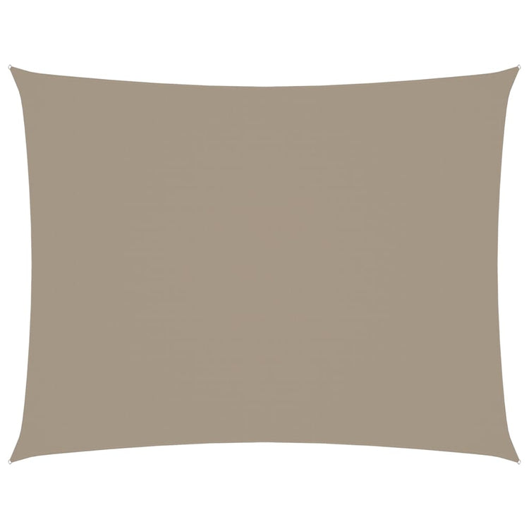 Vidaxl Sunshade rectangulaire 2,5x3,5 m Oxford tissu taupe