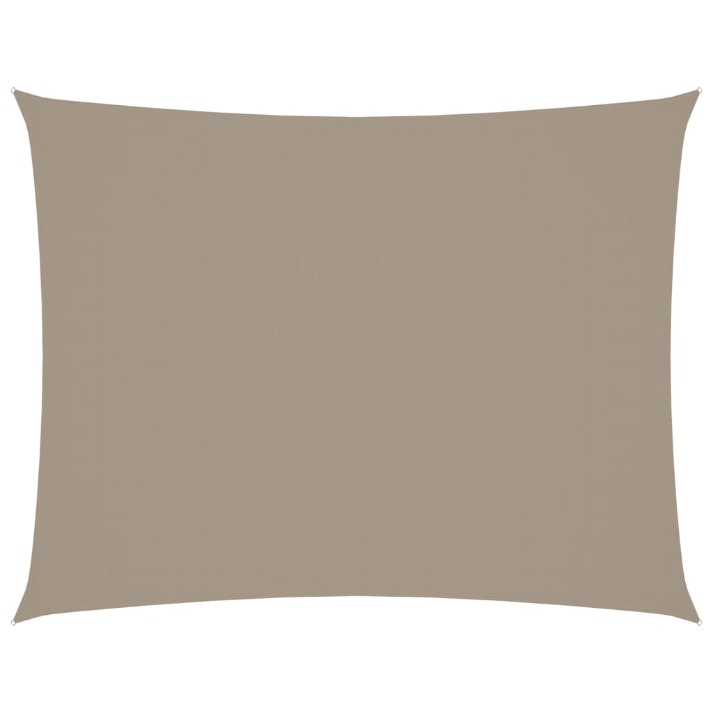 Vidaxl Sunshade rectangulaire 2,5x4 m oxford tissu taupe