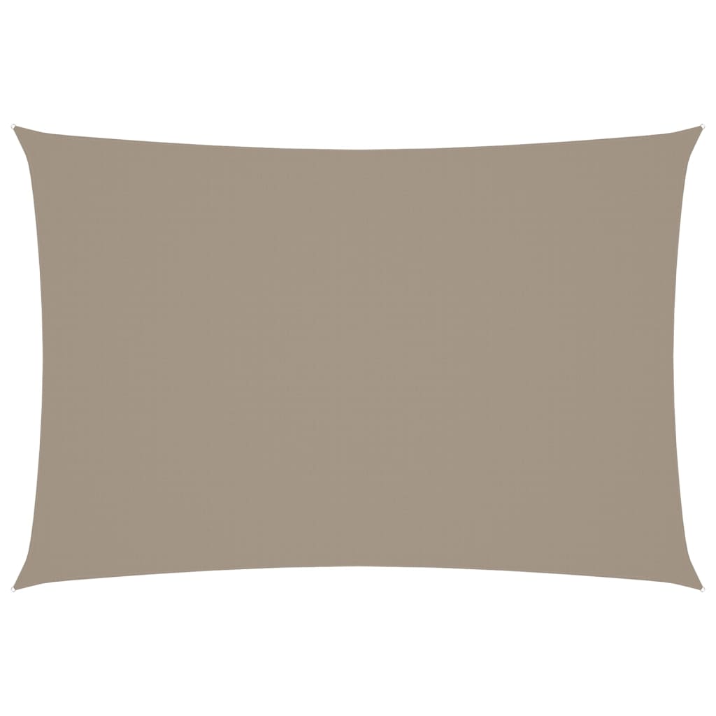 Vidaxl Sunshade rectangulaire 2,5x4,5 m Oxford tissu taupe