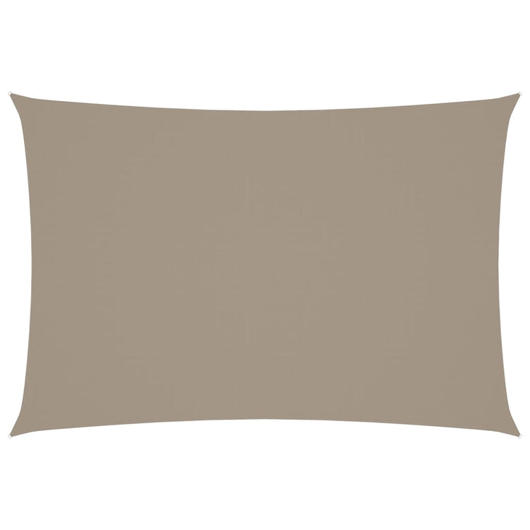 Vidaxl Sunshade rectangulaire 2,5x4,5 m Oxford tissu taupe