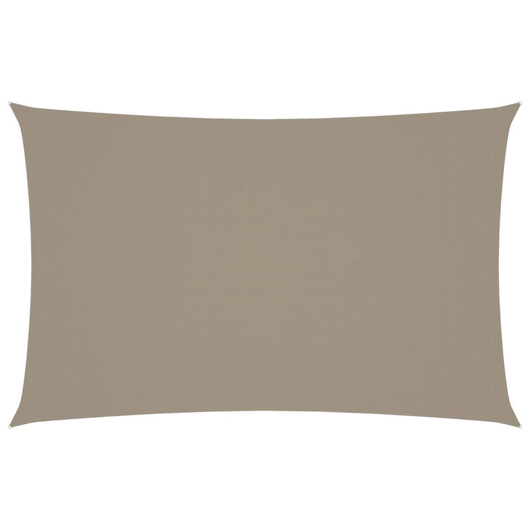 Vidaxl Sunshade rectangulaire 2,5x5 m oxford tissu taupe