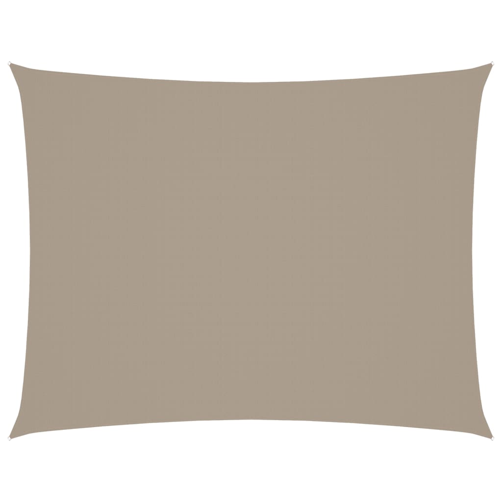 Vidaxl Sunshade rectangulaire 3x4,5 m oxford tissu taupe