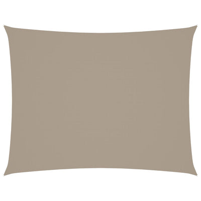 Vidaxl Sunshade rectangulaire 3x4,5 m oxford tissu taupe