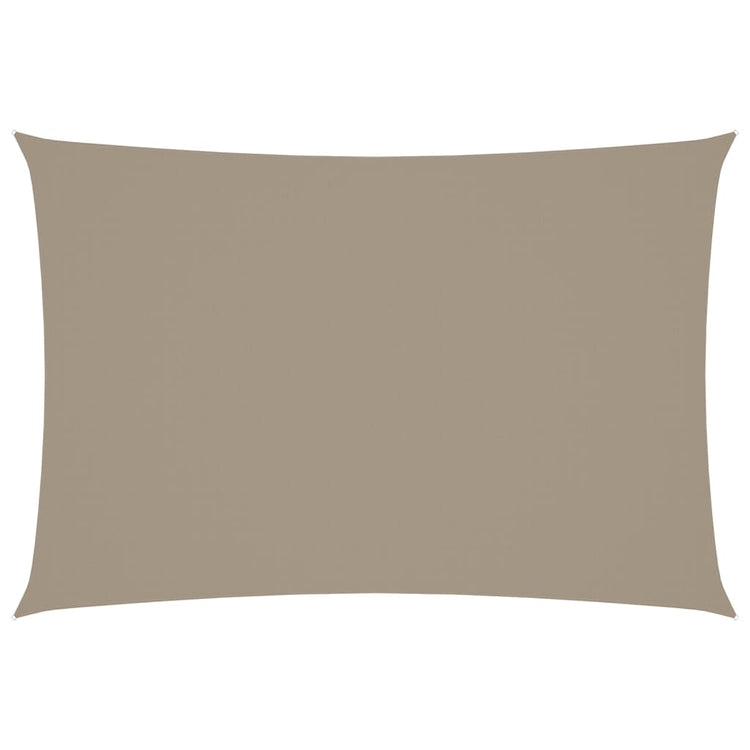 Vidaxl Sunshade rectangulaire 3x5 m oxford tissu taupe