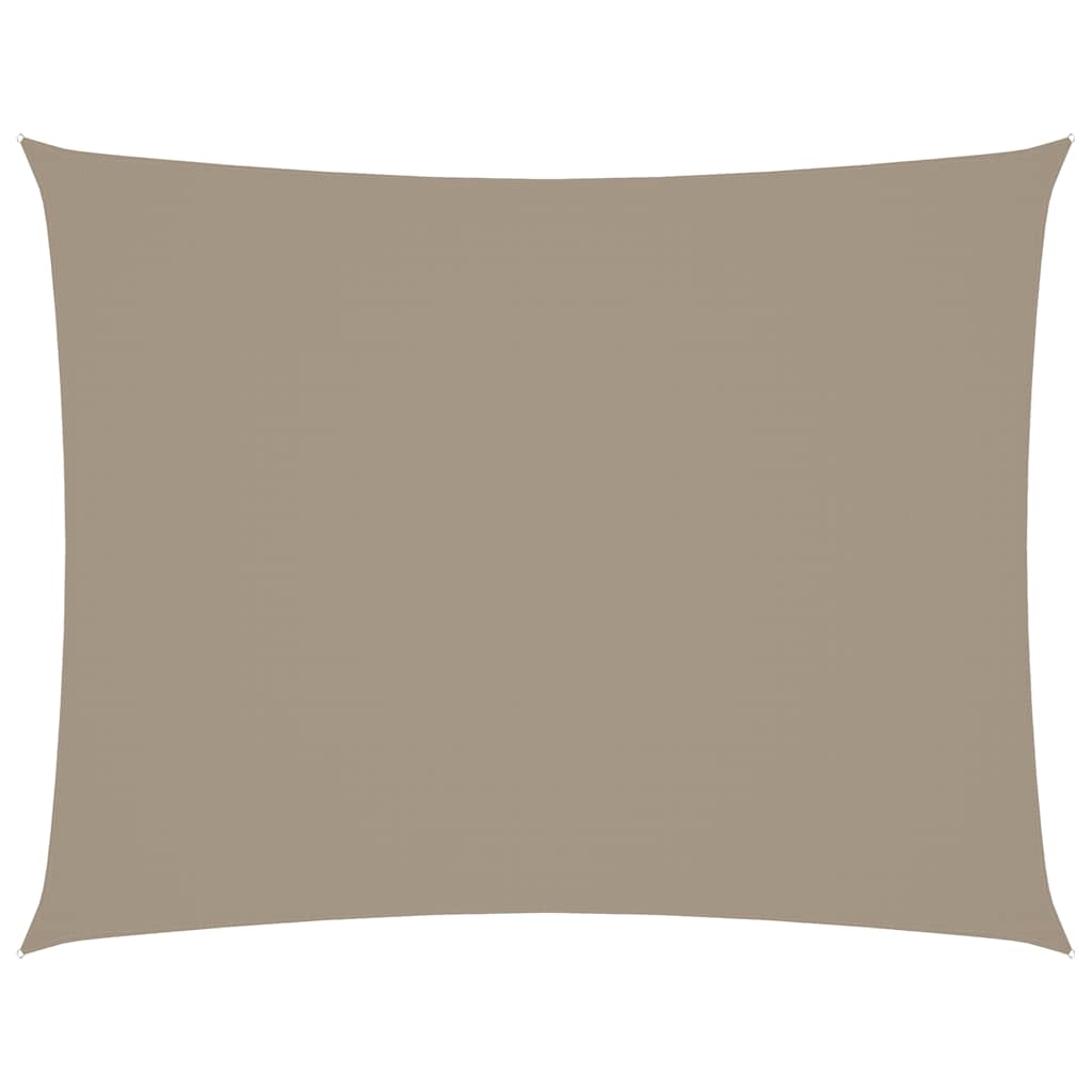 Vidaxl Sunshade rectangulaire 3x6 m oxford tissu taupe