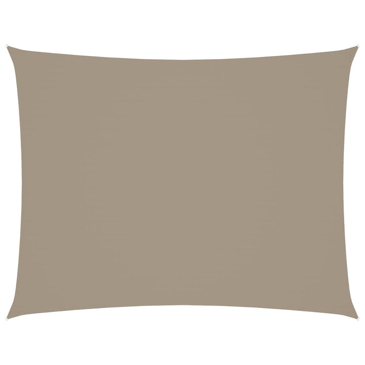 Vidaxl Sunshade rectangulaire 3x6 m oxford tissu taupe