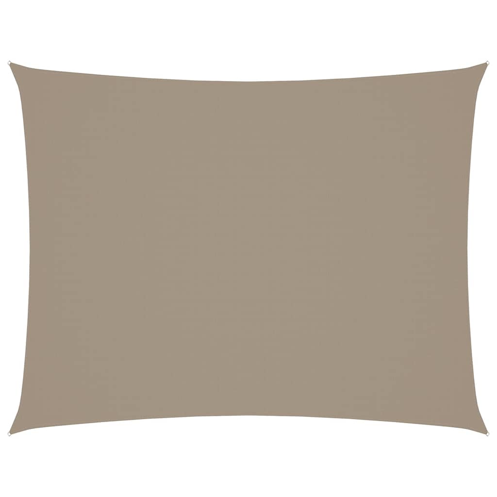 Vidaxl Sunshade rectangulaire 4x5 m oxford tissu taupe