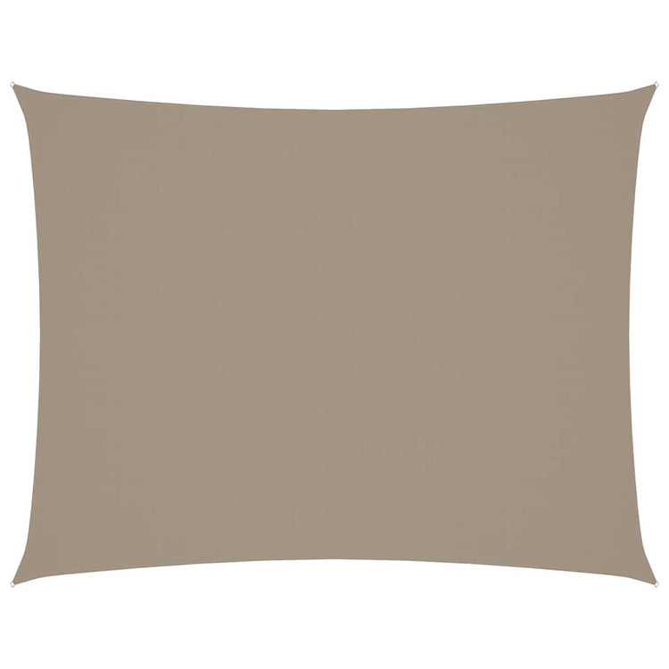 Vidaxl Sunshade rectangulaire 4x5 m oxford tissu taupe