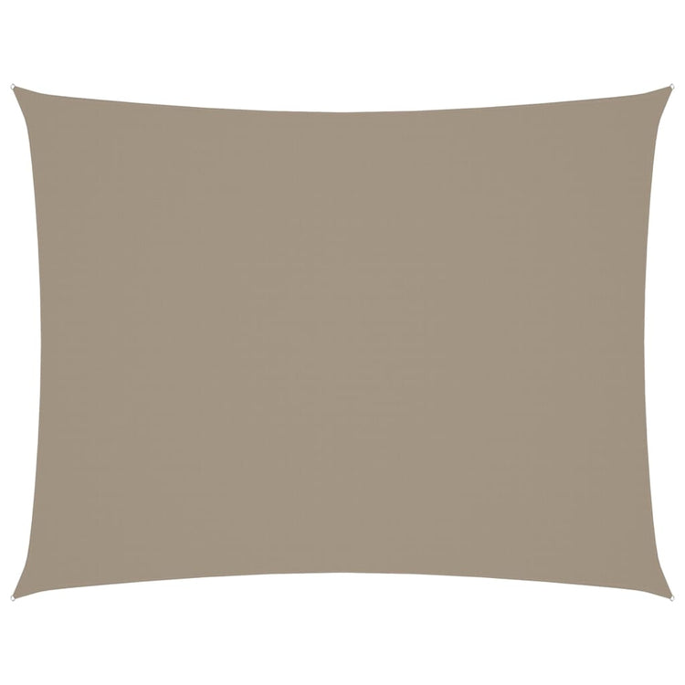 Vidaxl Sunshade rectangulaire 4x5 m oxford tissu taupe