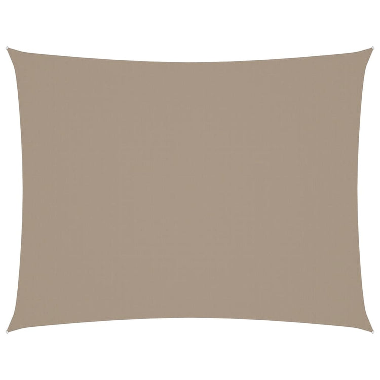 Vidaxl Sunshade rectangulaire 4x6 m oxford tissu taupe