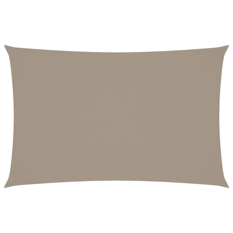 Vidaxl Sunshade rectangulaire 4x7 m oxford tissu taupe