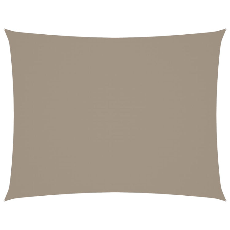 Vidaxl Sunshade rectangulaire 5x6 m oxford tissu taupe