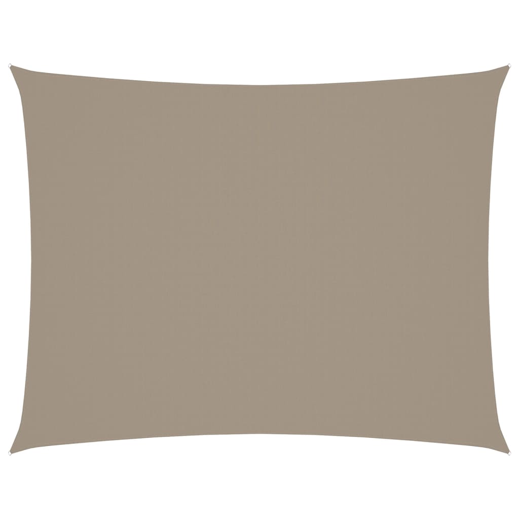 Vidaxl Sunshade rectangulaire 5x7 m oxford tissu taupe