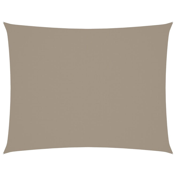 Vidaxl Sunshade rectangulaire 5x7 m oxford tissu taupe