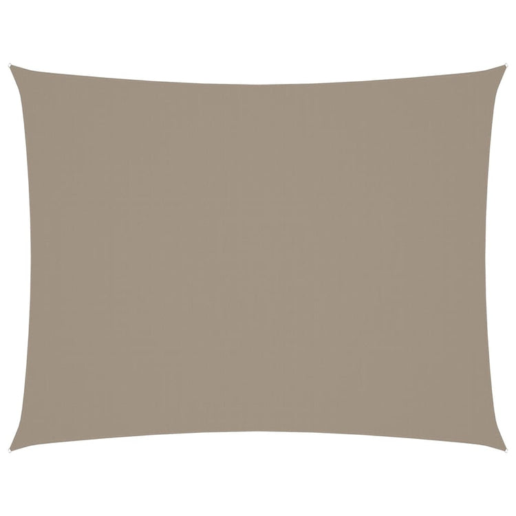 Vidaxl Sunshade rectangulaire 6x7 m oxford tissu taupe
