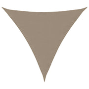 Vidaxx auvent triangulaire 3,6x3,6x3,6 m tissu oxford taupe - afbeelding 2