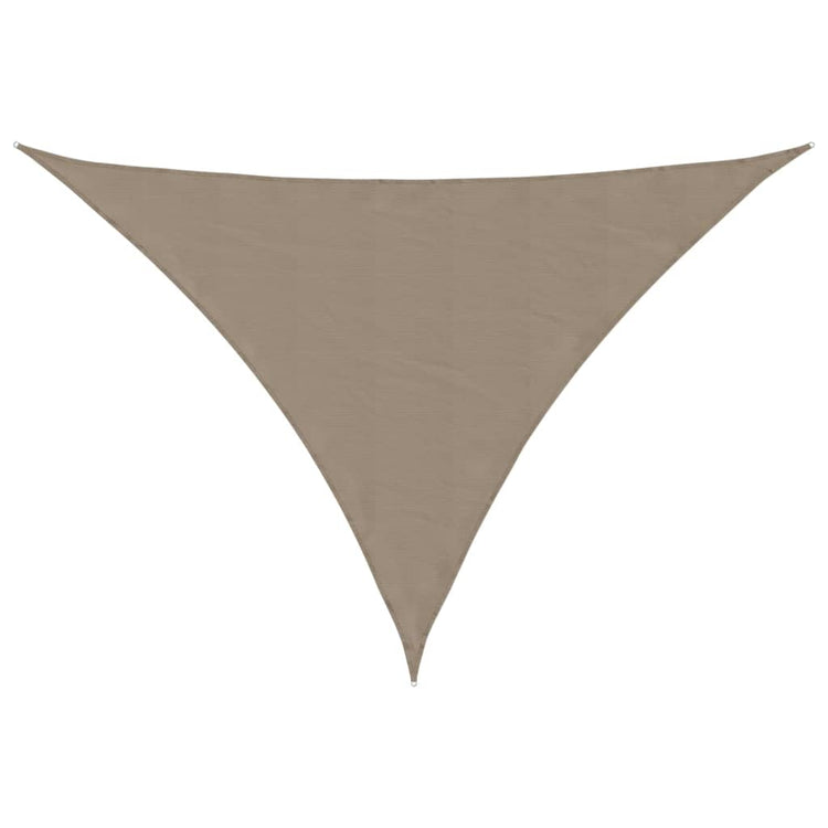 Vidaxx auvent triangulaire 4x5x5 m tissu oxford taupe