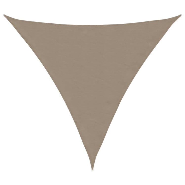 Vidaxx auvent triangulaire 6x6x6 m tissu oxford taupe