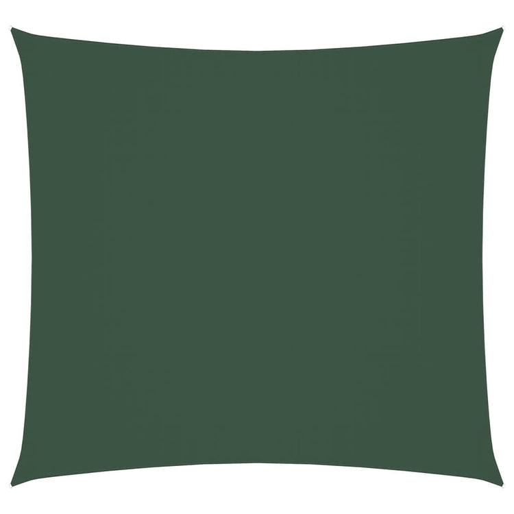 Vidaxl Sunshade Square 6x6 m Oxford Tissu vert foncé