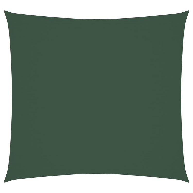 Vidaxl Sunshade Square 7x7 M Oxford Tissu vert foncé