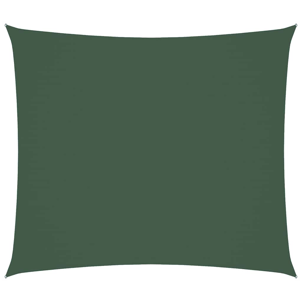 Vidaxl Sunshade rectangulaire 2x2,5 m Tissu oxford vert foncé