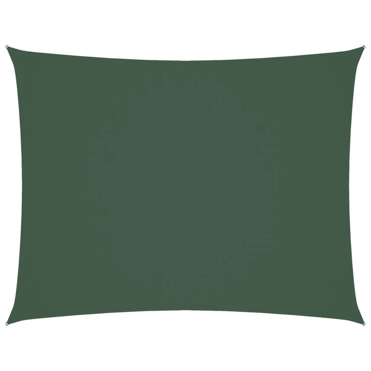 Vidaxl Shadow Tissu rectangulaire 2x3 m Oxford tissu vert foncé