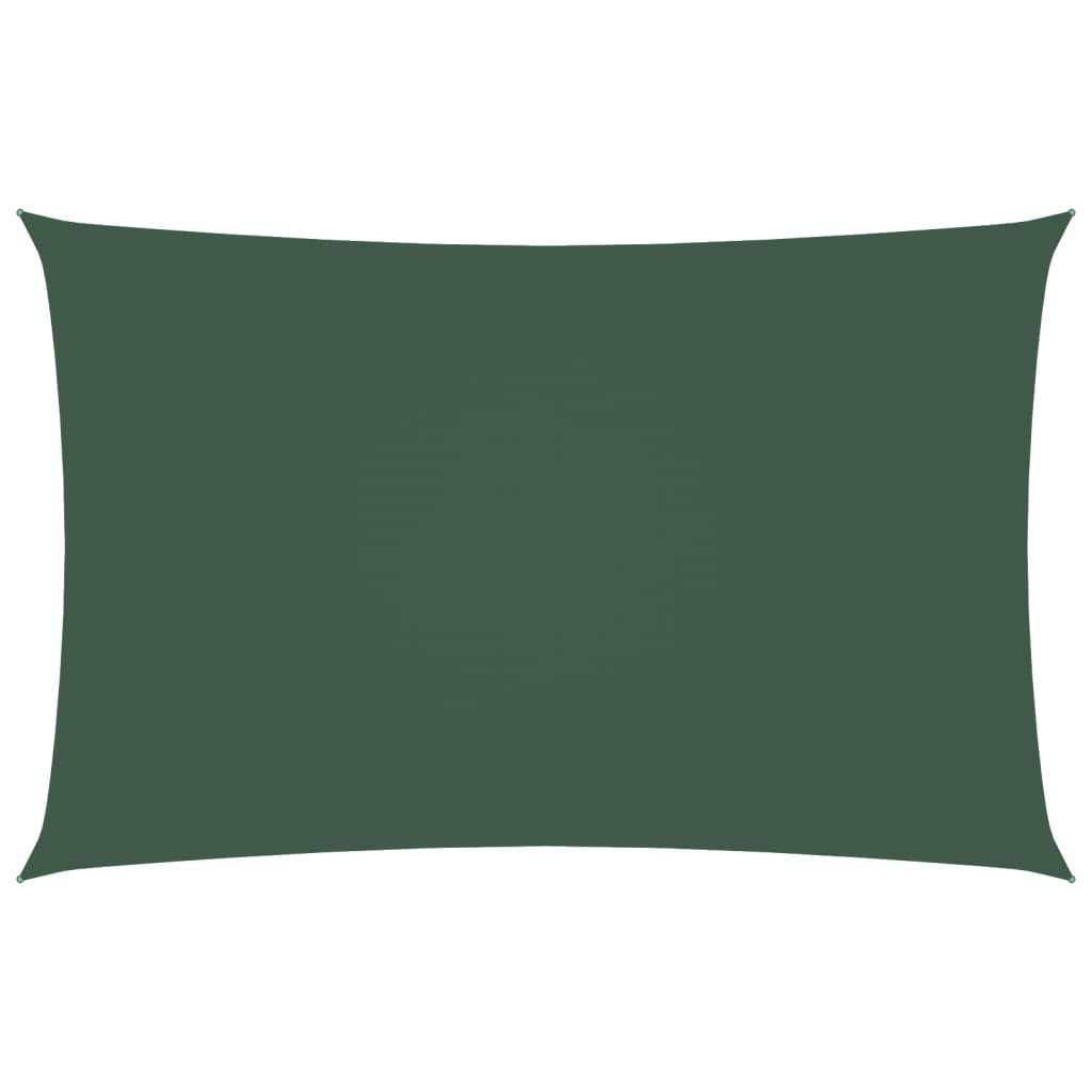 Vidaxl Sunshade rectangular 2x4,5 m tissu oxford vert foncé