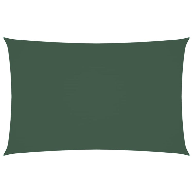 Vidaxl Sunshade rectangular 2x4,5 m tissu oxford vert foncé