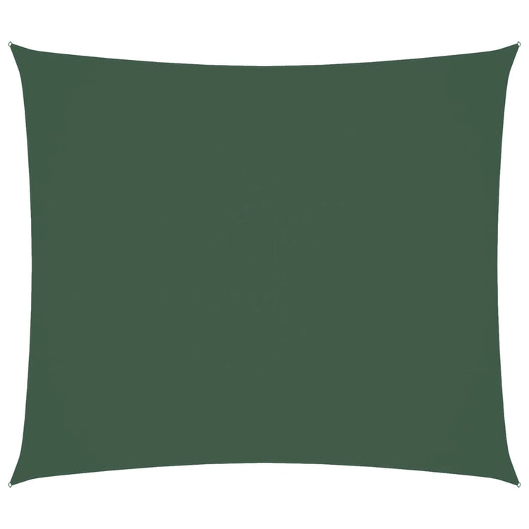 Vidaxl Sunshade rectangulaire 2,5x3 m Oxford tissu vert foncé