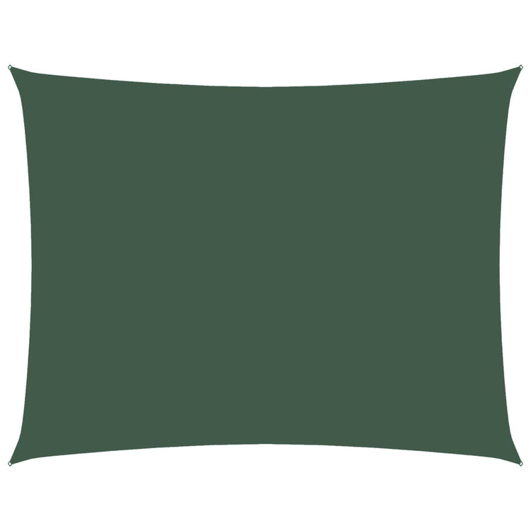 Vidaxl Sunshade rectangulaire 2,5x3,5 m Tissu oxford vert foncé