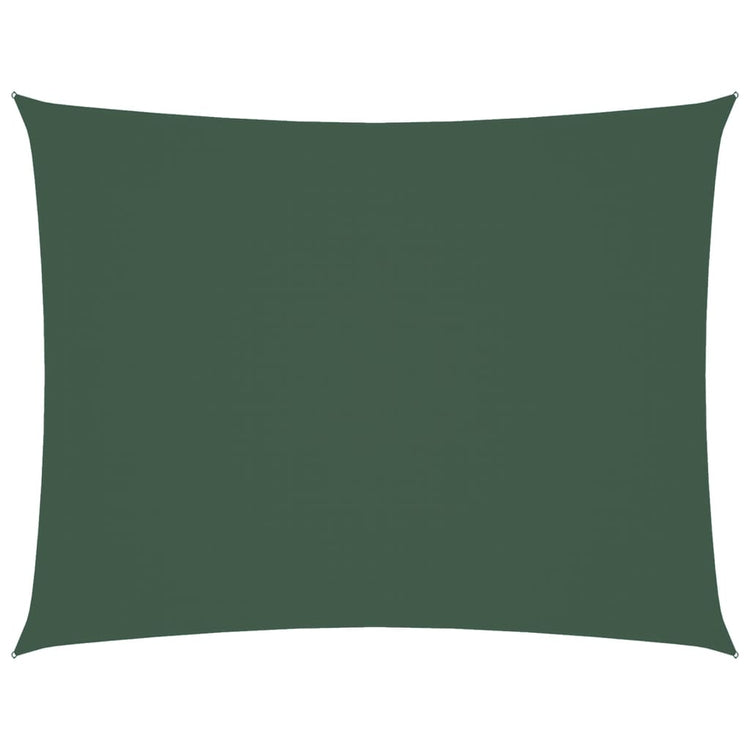 Vidaxl Sunshade rectangulaire 2,5x4 m Oxford tissu vert foncé