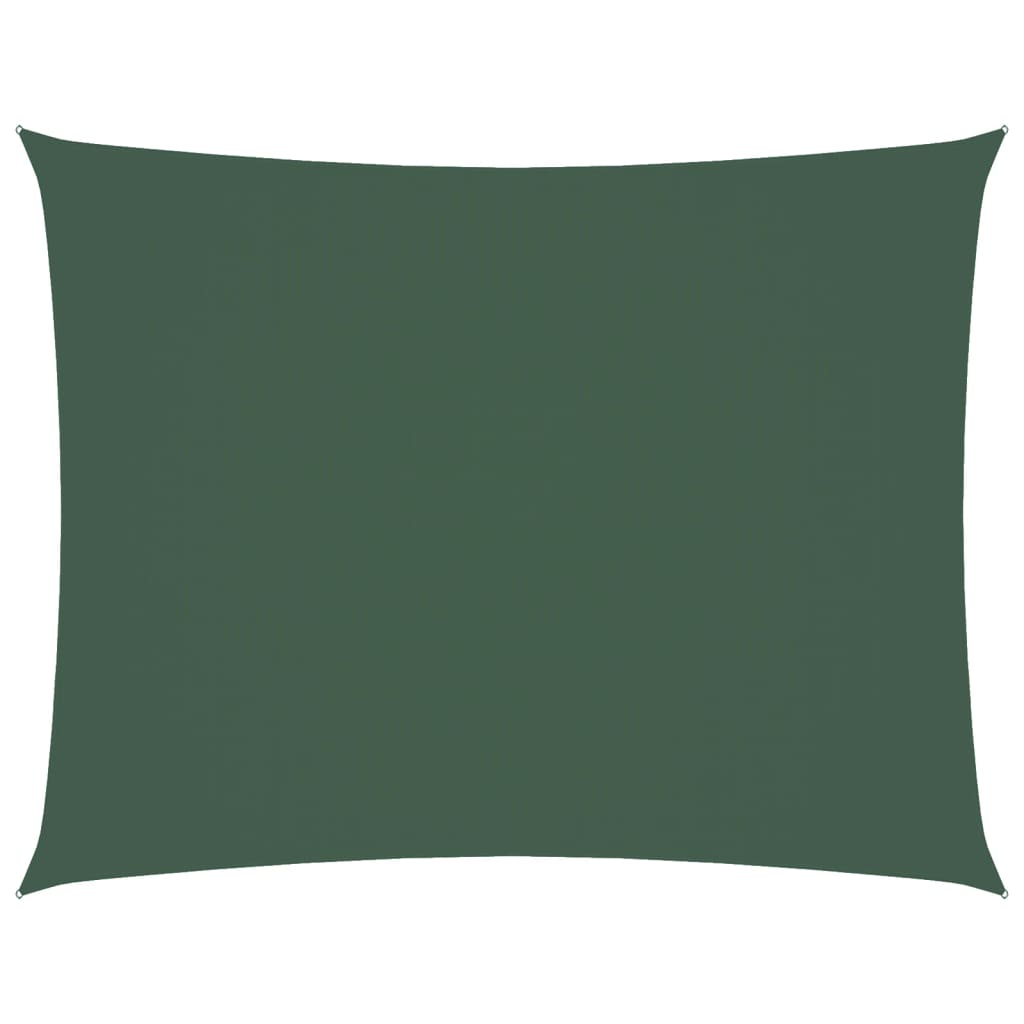Vidaxx parasol rectangulaire 3x4,5 m tissu oxford vert foncé