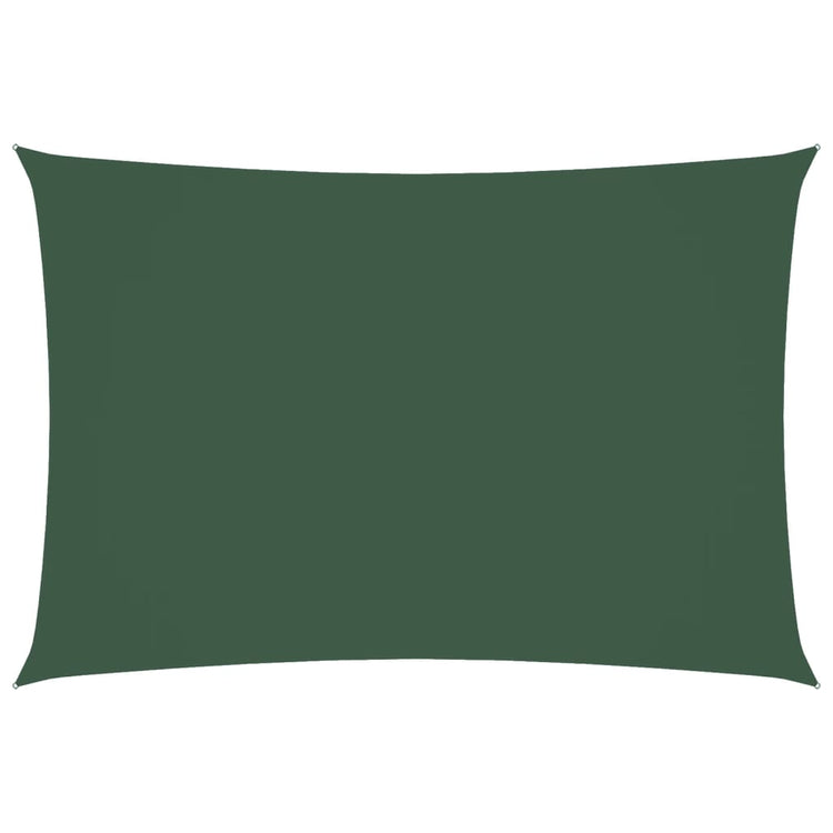 Vidaxl Sunshade rectangulaire 3x5 m Oxford tissu vert foncé