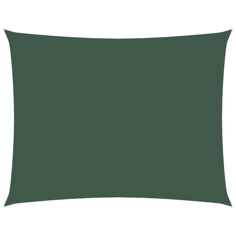 Vidaxl Shadow Tissu rectangulaire 3x6 m Oxford tissu vert foncé