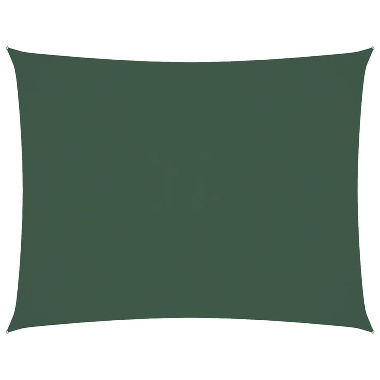 Vidaxl Sunshade rectangulaire 5x6 m Oxford tissu vert foncé