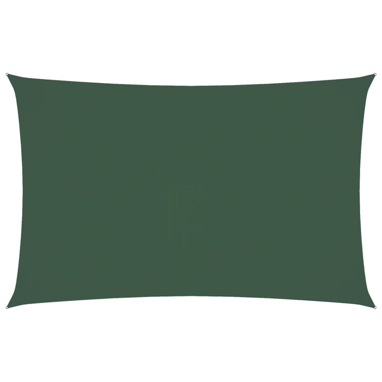 Vidaxx parasol rectangulaire 5x8 m tissu oxford vert foncé