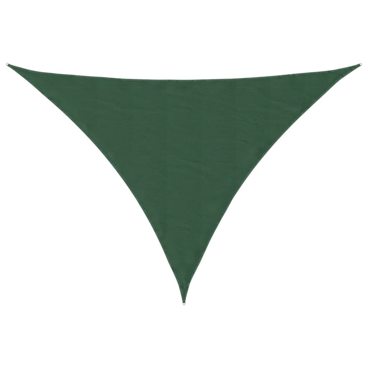 Vidaxx auvent triangulaire 2,5x2,5x3,5 m tissu oxford vert foncé