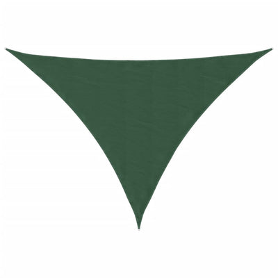Vidaxx auvent triangulaire 3x4x4 m tissu oxford vert foncé