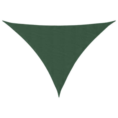 Vidaxx auvent triangulaire 4x4x5,8 m tissu oxford vert foncé