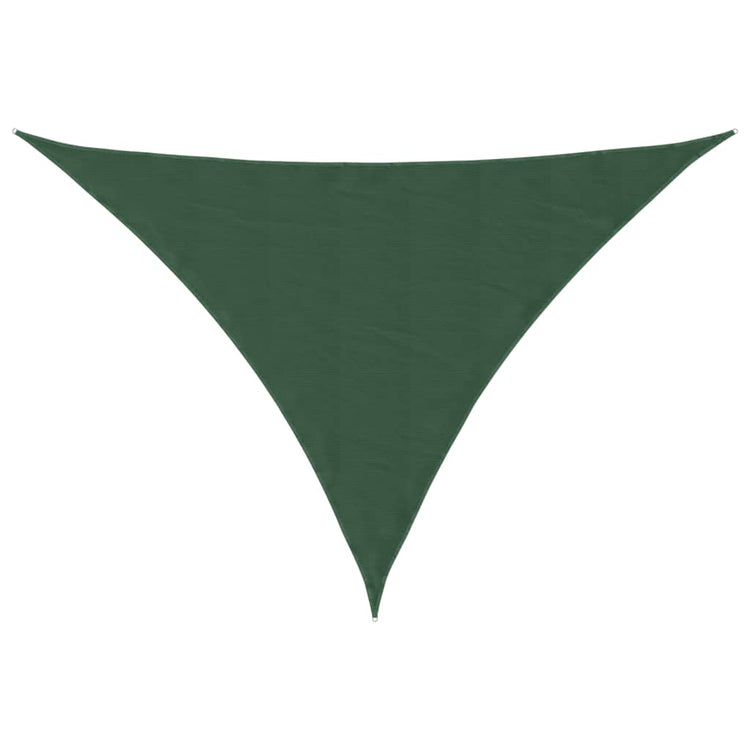Vidaxx auvent triangulaire 4x4x5,8 m tissu oxford vert foncé