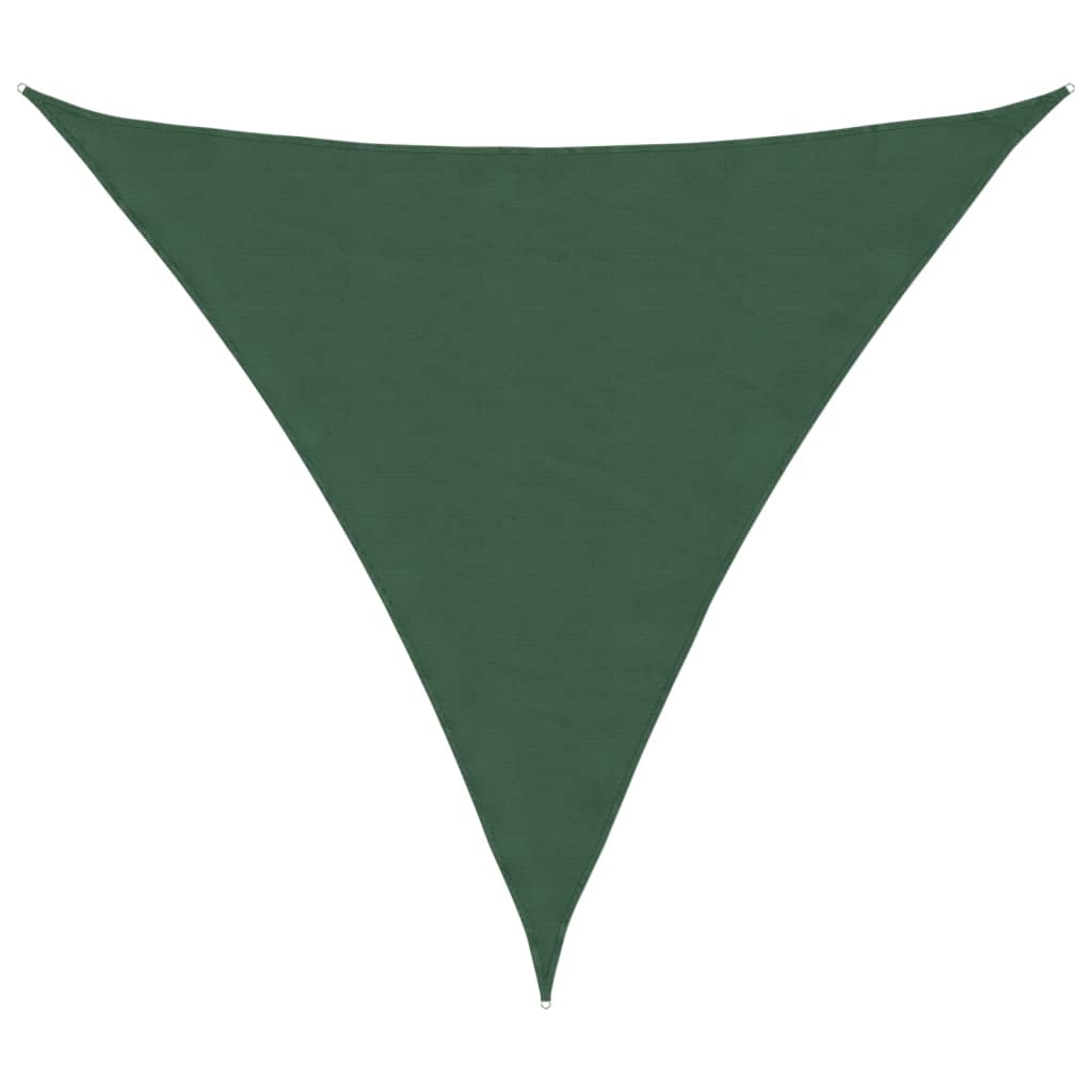 Vidaxx auvent triangulaire 6x6x6 m tissu oxford vert foncé