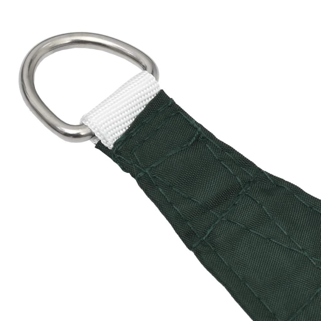 Vidaxl Zonnezeil Trapezium 3 5x4 M Oxford Tissu vert foncé