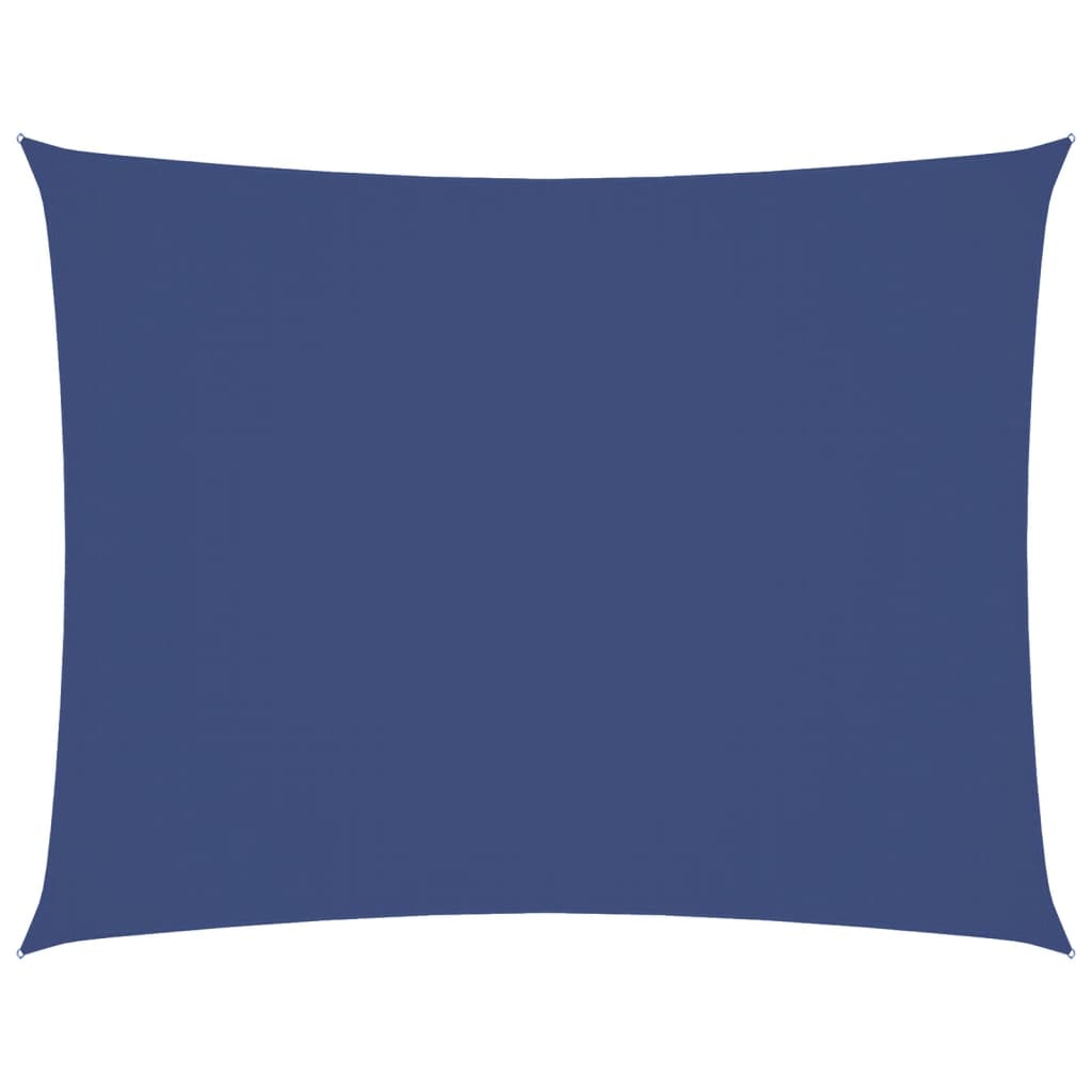 VidaXL toile d'ombrage rectangulaire 3x6 m tissu oxford bleu