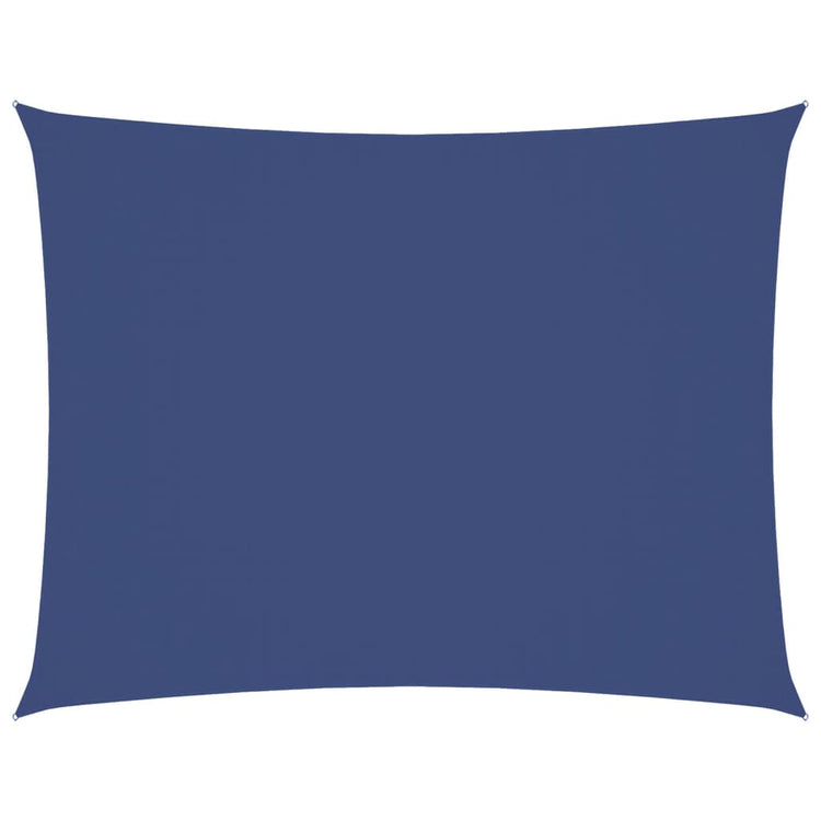 VidaXL toile d'ombrage rectangulaire 3x6 m tissu oxford bleu