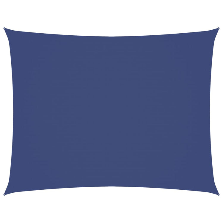 Vidaxx parasol rectangulaire 4x5 m tissu oxford bleu