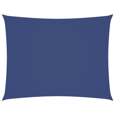 VidaXL toile d'ombrage rectangulaire 5x6 m tissu oxford bleu
