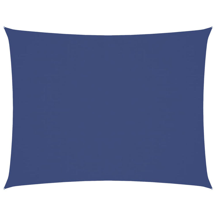 VidaXL toile d'ombrage rectangulaire 5x6 m tissu oxford bleu