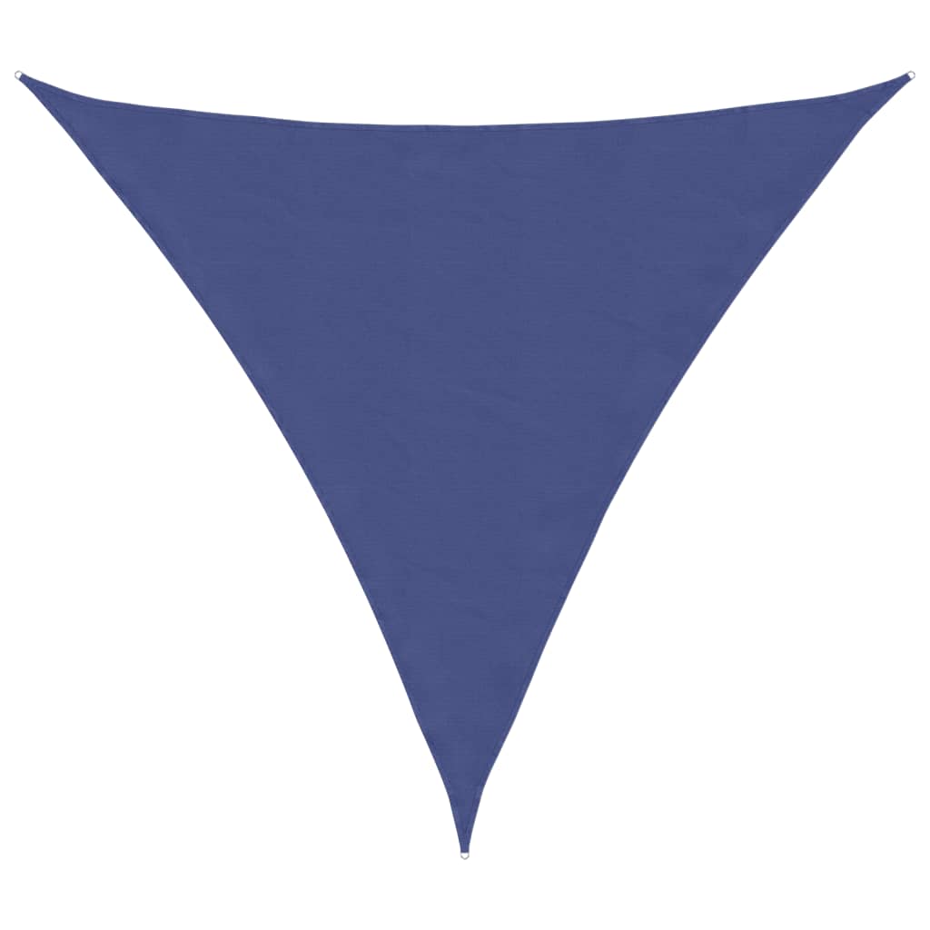 Vidaxx auvent triangulaire 3,6x3,6x3,6 m tissu oxford bleu