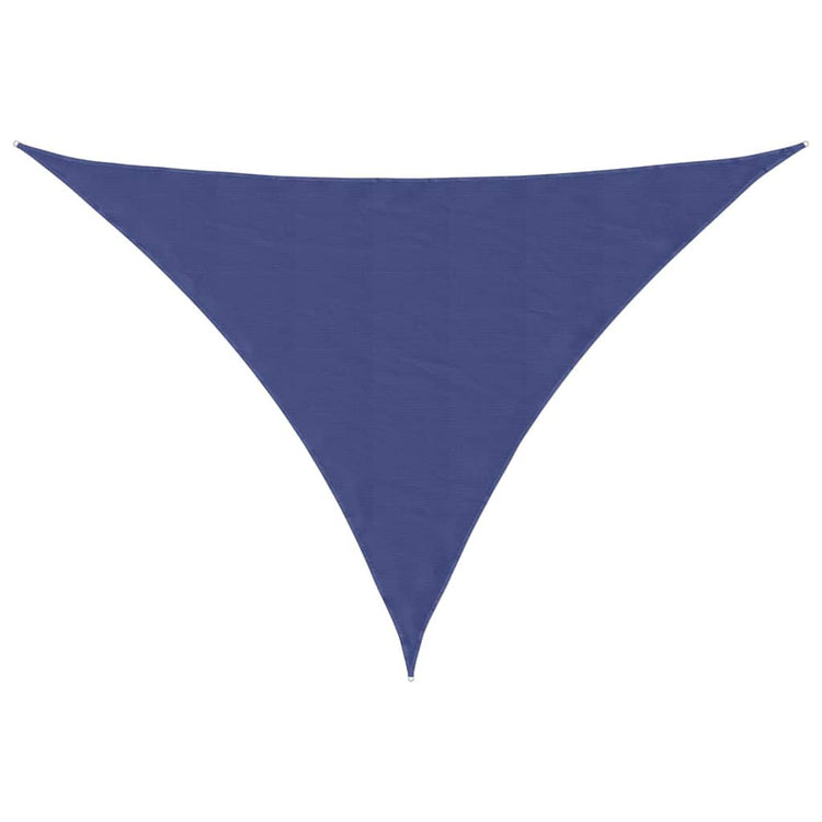 Vidaxx auvent triangulaire 5x7x7 m tissu oxford bleu